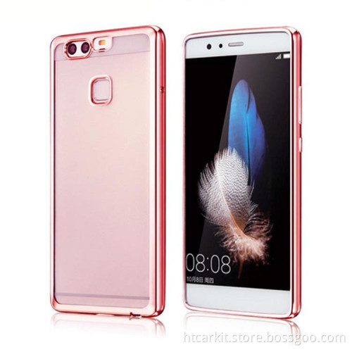 shenzhen factory price for huawei p9 electroplating TPU cover case
